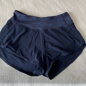 Outdoor voices navy blue hudson shorts